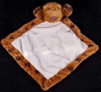 Aurora People Pals Brown Spotted Dog Plush Lovey Security Blanket